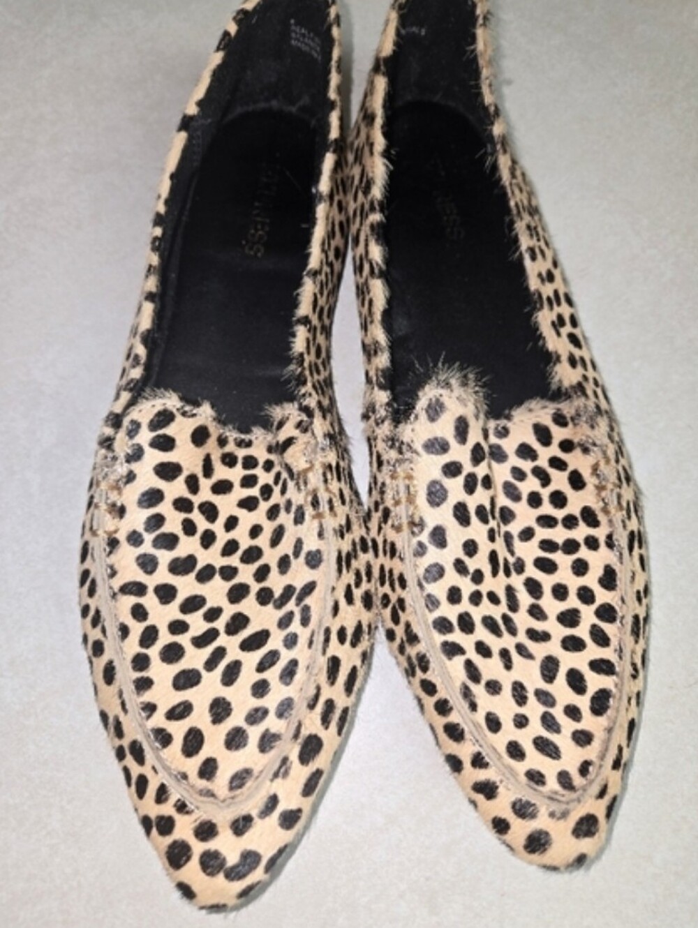 Express Leopard Print Loafers Size 8
